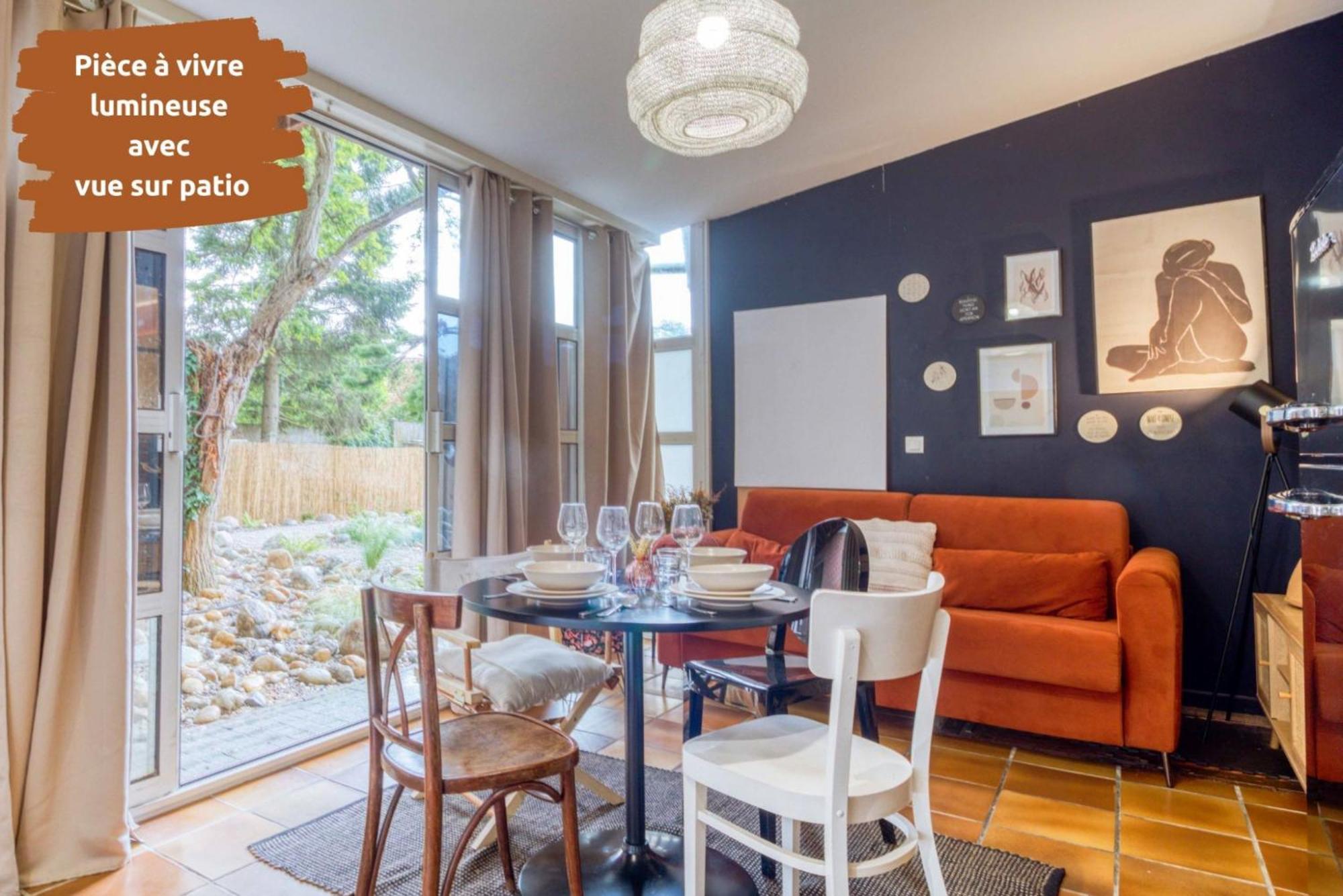 L'Atelier De L'Artiste - Lumineux - Calme - Wifi Apartment Дуе Екстериор снимка